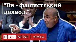 Блокування "каналів Медведчука" - Рабінович емоційно відреагував у Раді