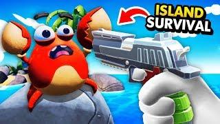 KILLING CARL THE CRAB To Survive On The Island