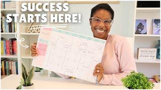 SUCCESS STARTS HERE! SIMPLE METHOD TO REACH + ACHIEVE YOUR GOALS! // 12 WEEK YEAR // GOAL PLANNING