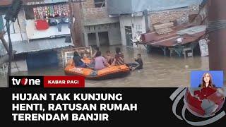 Diguyur Hujan Semalaman, Ratusan Rumah di Medan Terendam Banjir | Kabar Pagi tvOne