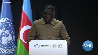 Liberia VP Koung addresses COP29 summit