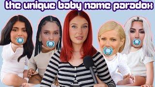 Why Do All Babies Have Unique Names Now?