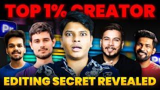 How To Edit Like Dhruv rathee, Abhi & Niyu or Nitish Rajput || Top 1% Creators Editing Secret