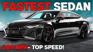 Top 5 Fastest Sedans Worldwide. These Luxury Sedans Outrun Supercars!