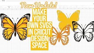  MUST SEE CRICUT UPDATE | MAKE YOUR OWN SVG IMAGES IN CRICUT DESIGN SPACE PNG TO SVG CONVERTER