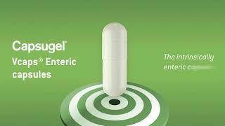 Capsugel® Vcaps® Enteric capsule - Right on target!