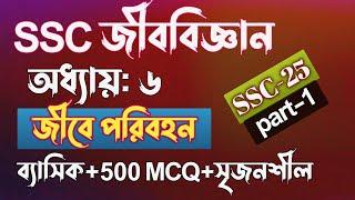 জীবে পরিবহন || SSC জীববিজ্ঞান || অধ্যায়-৬ || part-1 || SSC Biology Chapter 6 || Rifat Academy