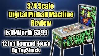 Haunted House 3/4 Scale Virtual Pinball by ToyShock - Is it Worth $399