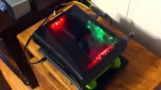 Xbox 360 complete GhostCase smoke red LEDs