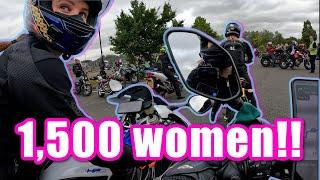 The worlds BIGGEST biker GIRL meet up!