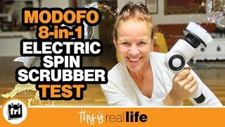 Modofo 8-in-1 Electric Spin Scrubber Test - THIS IS REAL LIFE