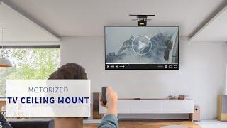 MOUNT-E-FD85 Electric Flip Down Ceiling Mount for 40” to 85” TVs by VIVO