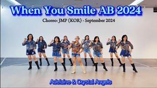 When You Smile AB 2024 - Line Dance - Choreo:JMP (KOR) - September 2024