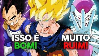 5 MAIORES ERROS (e acertos) de DRAGON BALL Z! (Saga Freeza)