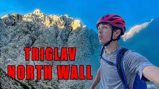 Free Solo Climbing Triglav North Wall | Slovenian Route