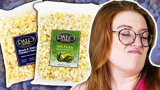 Irish People Try Wisconsin Popcorn