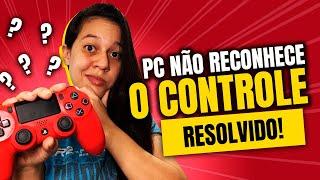 [RESOLVIDO] Meu PC não reconhece controle de PS4 via Bluetooth