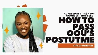 HOW TO PASS OOU POST UTME| NEW COURSES | OOU HOSTEL| | ADMISSION| HOSTELS #oou #viralvideo #oou