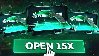 I Opened 15x PREMIUM KNIFE Cases and This is How They Paid... - HELLCASE