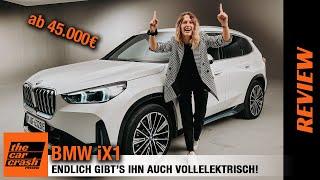 BMW iX1 im Test (2022) Was kann der vollelektrische X1 ab 45.000€?! Review | Reichweite | Laden