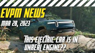 What electric car is this in Unreal Tech Demo? New Electric Nissan Skyline?? Watch the EV News now!