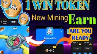 1win tokens new mining tap to earn I 1win app se paise kaise kamaye I 1win token new