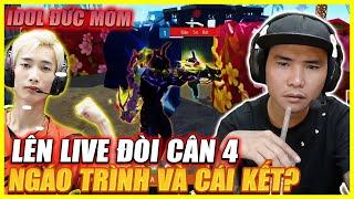 FREE FIRE | IDOL ĐỨC MÕM ĐÒI CÂN 4 ONESHOT TRỰC TIẾP TRÊN LIVE BÁC GẤU , NGÁO TRÌNH VS KẾT CÁI  ?