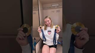 Jade Carey Feeling Better, Posts FUNNY New TikTok With Suni & Hezly! #parisolympics2024