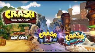 Let's Play Crash Bandicoot N Sane Trilogy - Nikred16's Live PS4 Broadcast