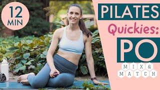 12 MIN PILATES Quickie: PO |  Mix & Match dein Workout!