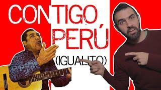 CONTIGO PERÚ - APRENDE a tocar la guitarra IGUAL que OSCAR AVILES - TUTORIAL con TABLATURA