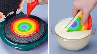 RAINBOW Cakes Are Very Creative And Tasty | Top Colorful Cake Decoration Ideas