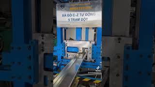 Máy cán xà gồ tự động CZ350x100