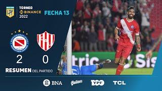 #TorneoBinance | Fecha 13 | resumen de Argentinos - Unión