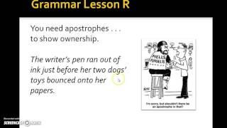 Grammar Lesson R