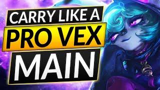 The FULL GUIDE to VEX - Tricks, Matchups, Laning, Builds and Tips - LoL ADC Guide