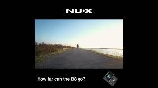 How far can the NUX B-8 wireless system go? #shorts  #nuxefx #coronaguitars