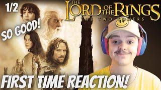 BEST FIGHT SCENES EVER?! THE LORD OF THE RINGS: THE TWO TOWERS (EXTENDED)! FIRST TIME REACTION! 1/2
