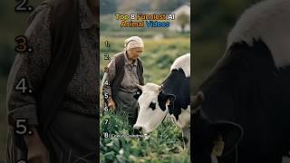 Top 8 Funniest AI Animal Video (You won't stop laughing!)