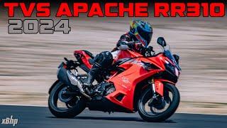 New TVS Apache RR310 2024 On Racetrack!