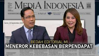 Bedah Editorial MI - Meneror Kebebasan Berpendapat