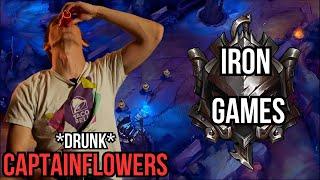 CAPTAINFLOWERS GETS DRUNK AND CASTS IRON GAMES