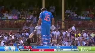 Rohit Centuries Against Australia. Rohit With Dhoni || Best Partnership