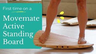 Trying the Movemate Active Standing Board for the First Time!