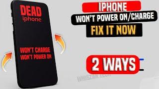 My iPhone won't turn ON or Charge/ Black screen/ my iPhone Won't Turn On After Charging - Fix it.