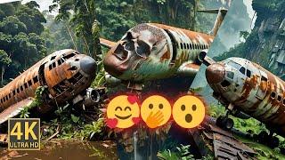 Nature Exploration | Travel Discovered | Abandoned Airplane #trending #viral #art ​⁠​⁠