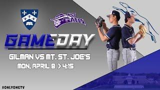 Varsity Baseball vs. Mount St. Joseph (Innings 1-5)