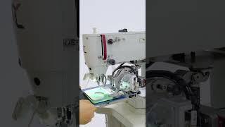 Small Sewing Area Computerized Pattern Sewing Machine for bartaking/ eyeleting/ logo stitching