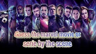 GUESS THE MARVEL MOVIE  OR SERIE BY THE SCENE