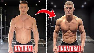 How I went from NATURAL to UNNATURAL in 10 minutes *CRAZY BODY TRANSFORMATION*